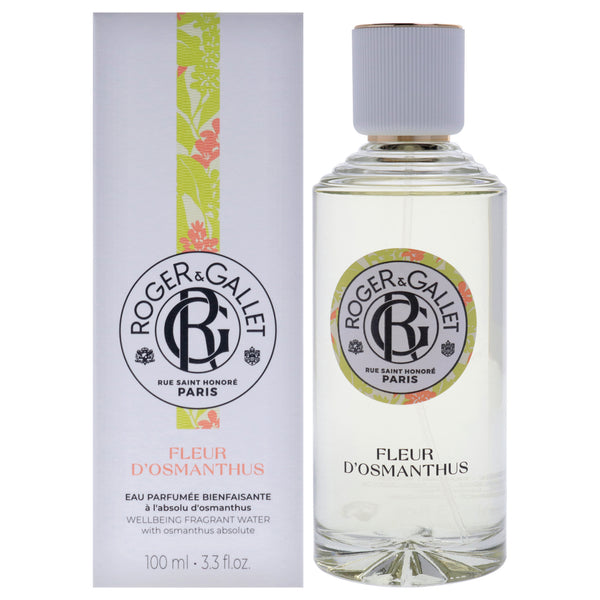 Roger & Gallet Osmanthus Flower by Roger & Gallet for Unisex - 3.3 oz Fragrant Water Spray