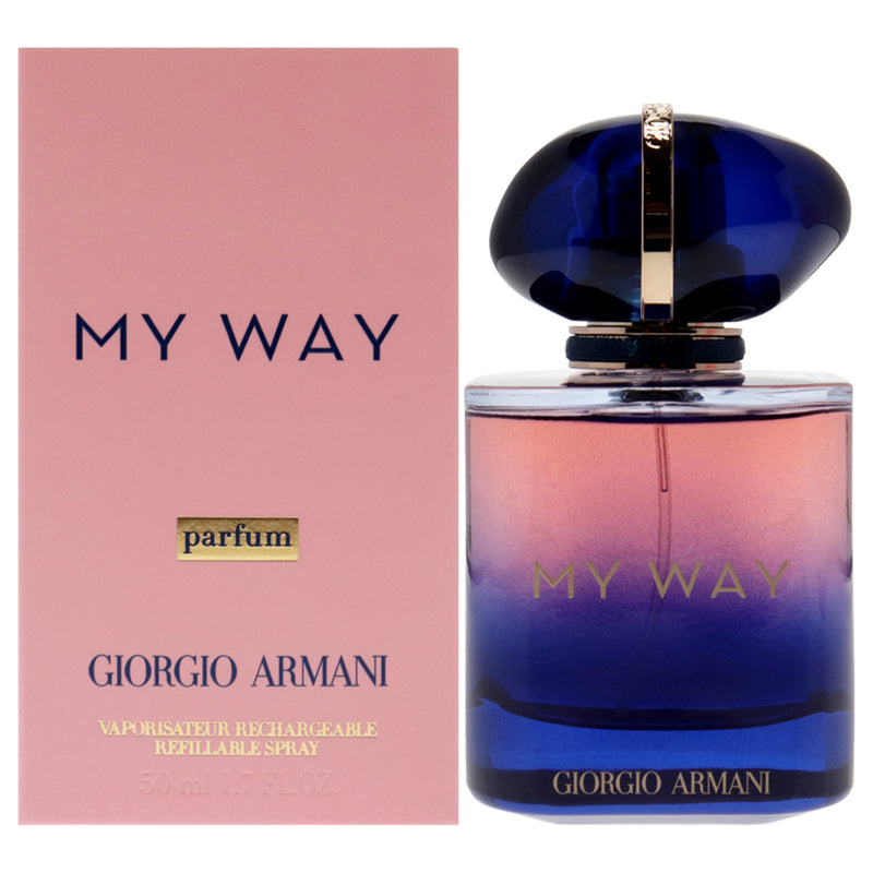 Giorgio Armani My Way by Giorgio Armani for Women - 1.7 oz Parfum Spray (Refillable)