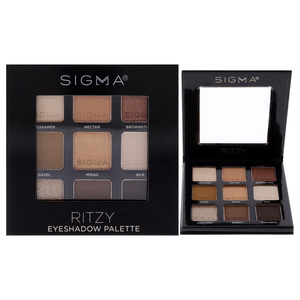 SIGMA Eyeshadow Palette - Ritzy by SIGMA for Women - 0.32 oz Eye Shadow