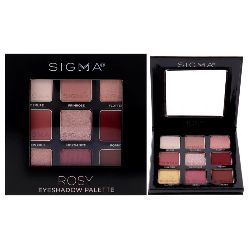 SIGMA Eyeshadow Palette - Rosy by SIGMA for Women - 0.32 oz Eye Shadow