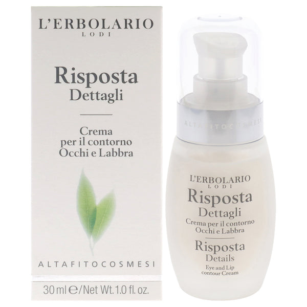 LErbolario Risposta Details Eye And Lip Contour Cream by LErbolario for Women - 1 oz Cream