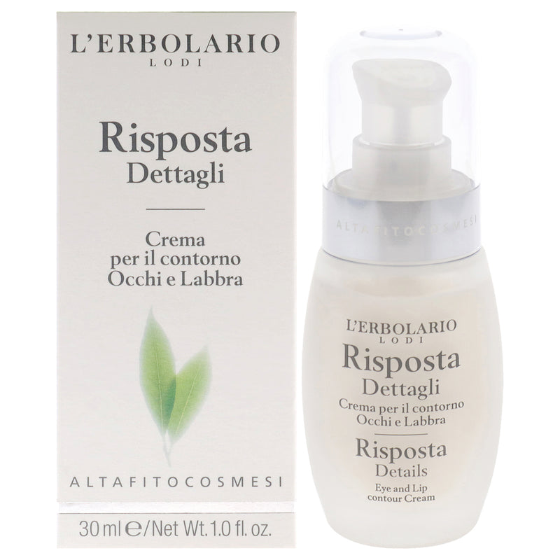 LErbolario Risposta Details Eye And Lip Contour Cream by LErbolario for Women - 1 oz Cream
