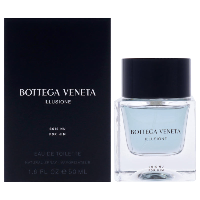 Bottega Veneta Illusione Bois Nu by Bottega Veneta for Men - 1.6 oz EDT Spray
