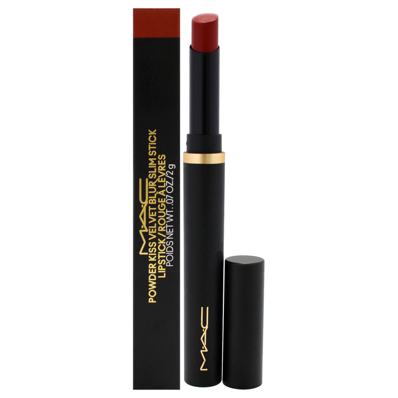 MAC Powder Kiss Velvet Blur Slim Stick - 885 Pumpkin Spiced by MAC for Women - 0.7 oz Lipstick