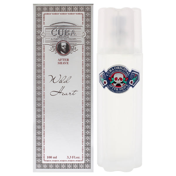 Cuba Cuba Wild Heart by Cuba for Men - 3.3 oz After Shave