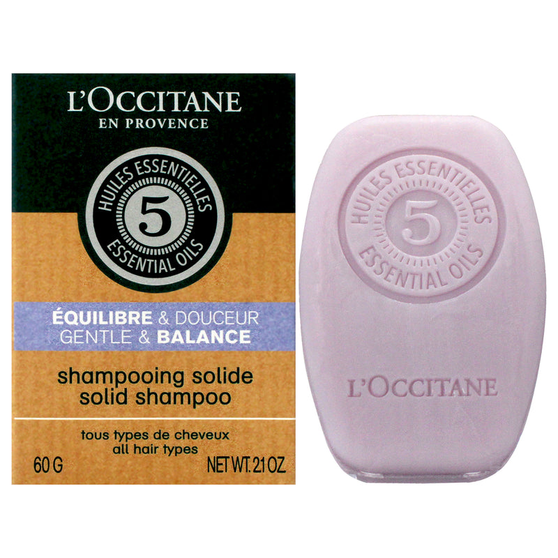 L'Occitane Gentle and Balance Solid Shampoo by LOccitane for Unisex - 2.1 oz Shampoo