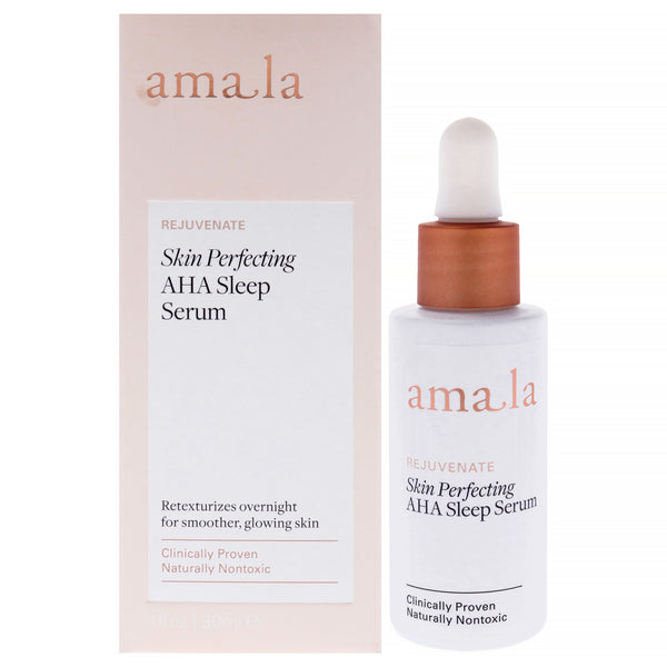 Amala Skin Perfecting AHA Sleep Serum by Amala for Women - 1 oz Serum
