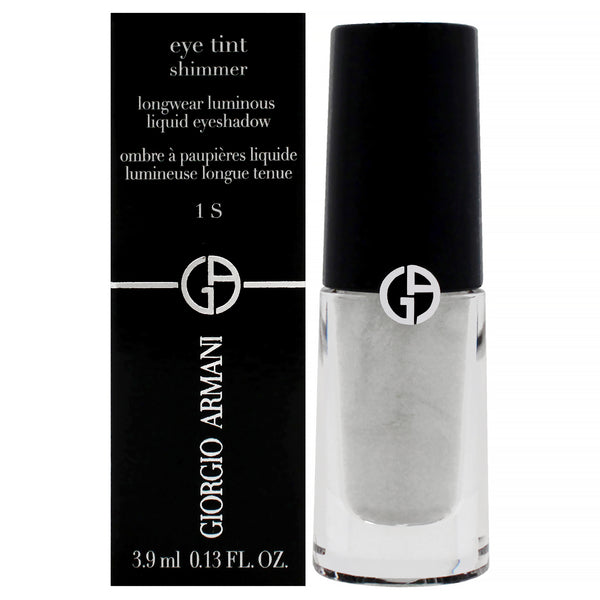 Giorgio Armani Eye Tint Shimmer Liquid Eyeshadow - 1 S Silver by Giorgio Armani for Women - 0.13 oz Eye Shadow