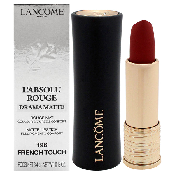 Lancome LAbsolu Rouge Drama Matte Lipstick - 196 French Touch by Lancome for Women - 0.12 oz Lipstick