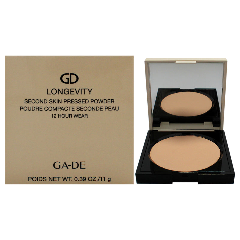 GA-DE Longevity Second Skin Pressed Powder 12H - 508 Deep by GA-DE for Women - 0.39 oz Powder