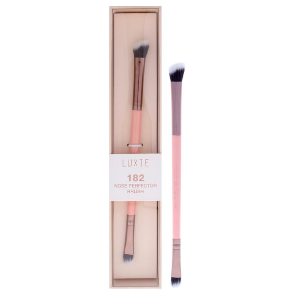 Rose Gold Nose Perfector Brush - 182 by Luxie for Women - 1 Pc Brush