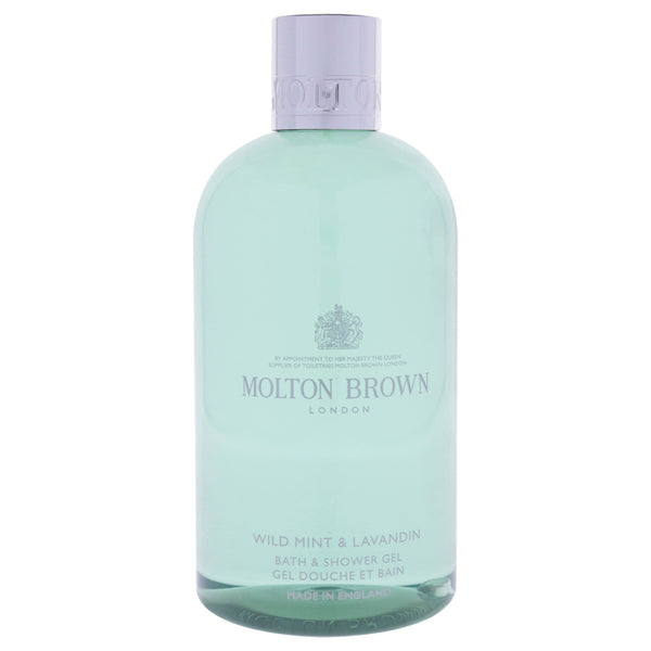Molton Brown Bath and Shower Gel - Wild Mint and Lavender by Molton Brown for Unisex - 10 oz Shower Gel