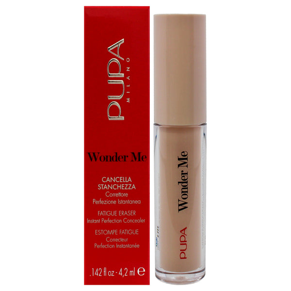 Pupa Milano Wonder Me Fatigue Eraser - 010 Light Beige by Pupa Milano for Women - 0.142 oz Concealer