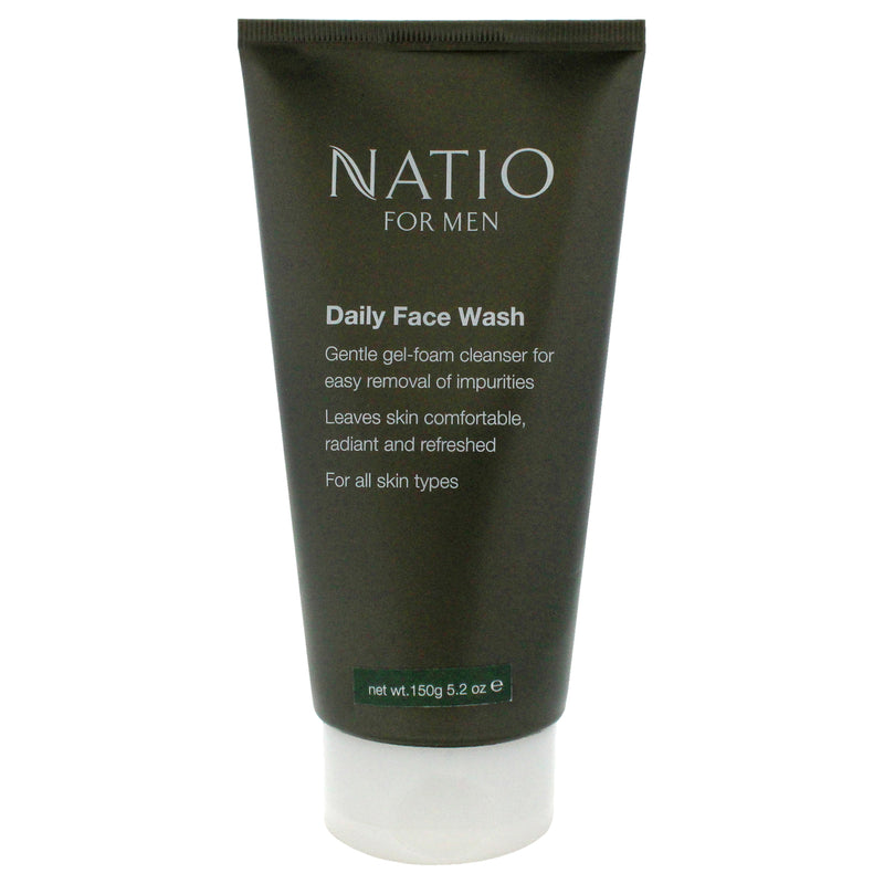 Natio Mens Daily Face Wash by Natio for Men - 5.2 oz Cleanser