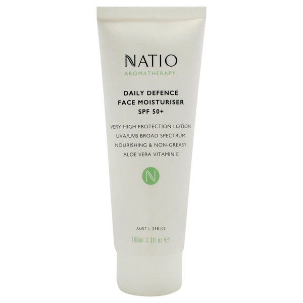 Natio Daily Defence Face Moisturiser SPF 50 by Natio for Women - 3.3 oz Cream