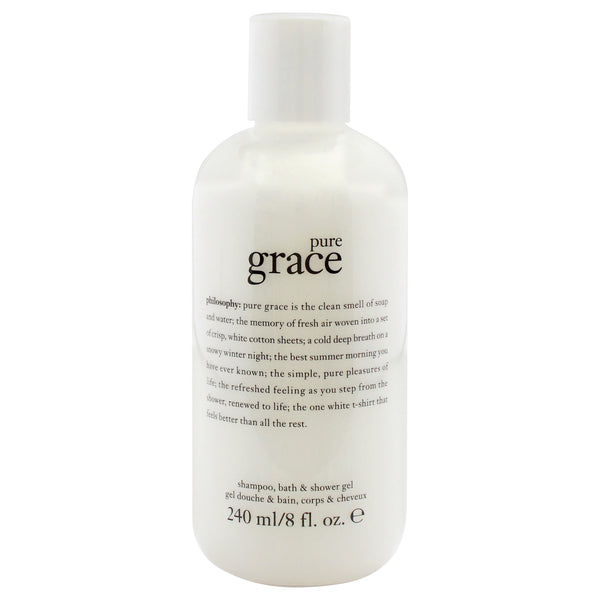 Philosophy Pure Grace Shampoo Bath and Shower Gel by Philosophy for Unisex - 8 oz Shower Gel