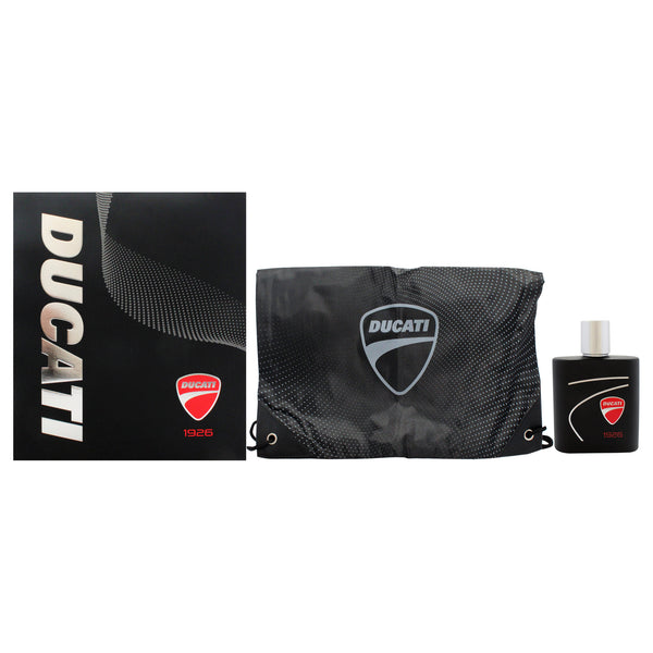 Ducati 1926 by Ducati for Men - 2 Pc Gift Set 1.7oz EDT Spray, Drawstring Backpack