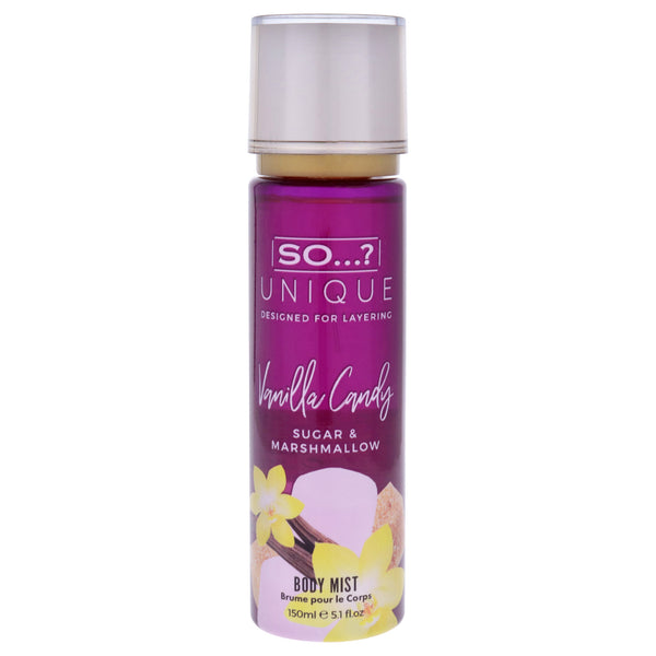 So…? Unique Body Mist - Vanilla Candy by So…? for Women - 5.1 oz Body Mist