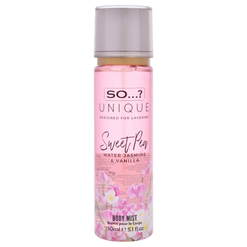 So…? Unique Body Mist - Sweet Pea by So…? for Women - 5.1 oz Body Mist