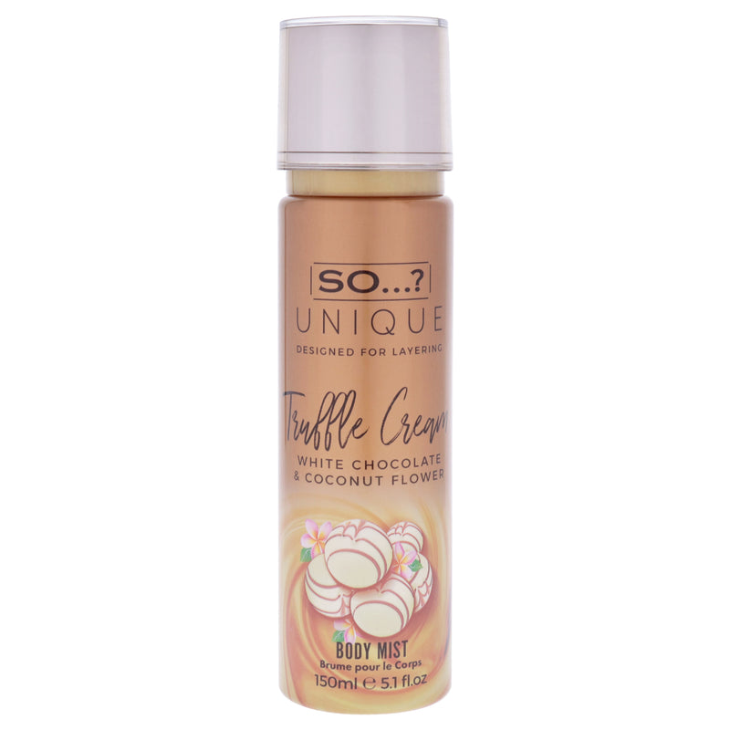 So…? Unique Body Mist - Truffle Cream by So…? for Women - 5.1 oz Body Mist