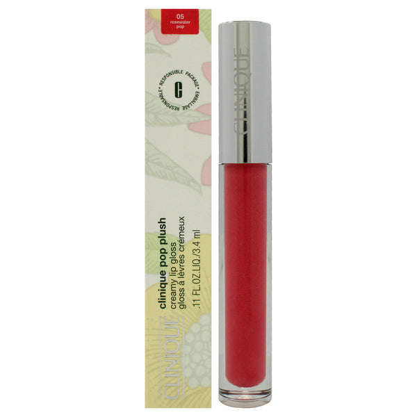 Clinique Pop Plush Creamy Lip Gloss - 05 Rosewater Pop by Clinique for Women - 0.11 oz Lip Gloss
