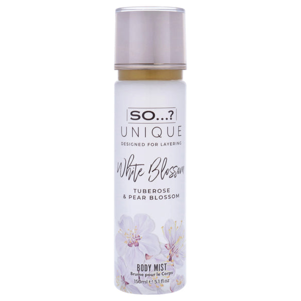So…? Unique Body Mist - White Blossom by So…? for Women - 5.1 oz Body Mist