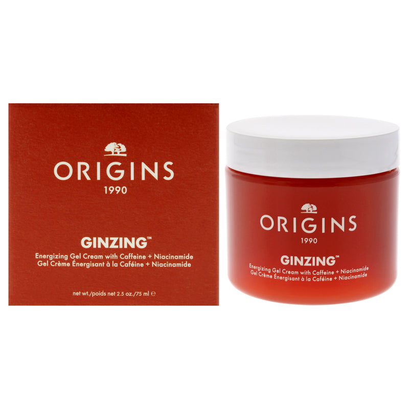 Origins Ginzing Energizing Gel Cream by Origins for Unisex - 2.5 oz Cream