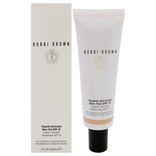 Bobbi Brown Vitamin Enriched Skin Tint SPF 15 - 1 Light Warm by Bobbi Brown for Women - 1.7 oz Makeup