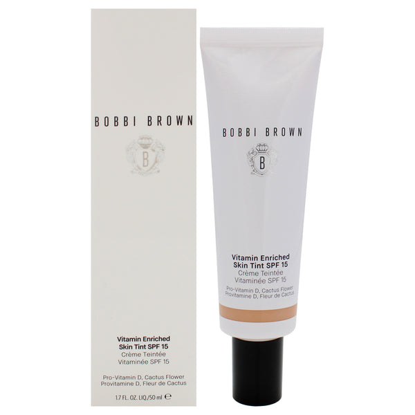 Bobbi Brown Vitamin Enriched Skin Tint SPF 15 - 1 Medium Warm by Bobbi Brown for Women - 1.7 oz Makeup