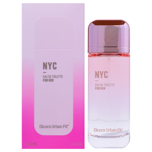 Dicora Urban Fit NYC by Dicora Urban Fit for Women - 5.1 oz EDT Spray
