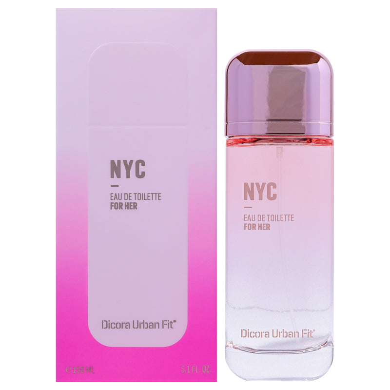 Dicora Urban Fit NYC by Dicora Urban Fit for Women - 5.1 oz EDT Spray