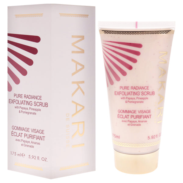 Makari Pure Radiance Exfoliating Scrub by Makari for Women - 5.92 oz Scrub