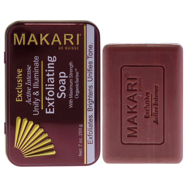 Makari Exclusive Active Intense Exfoliating Soap by Makari for Women - 7 oz Soap