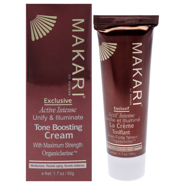 Makari Exclusive Tone Boosting Face Cream by Makari for Women - 1.7 oz Cream
