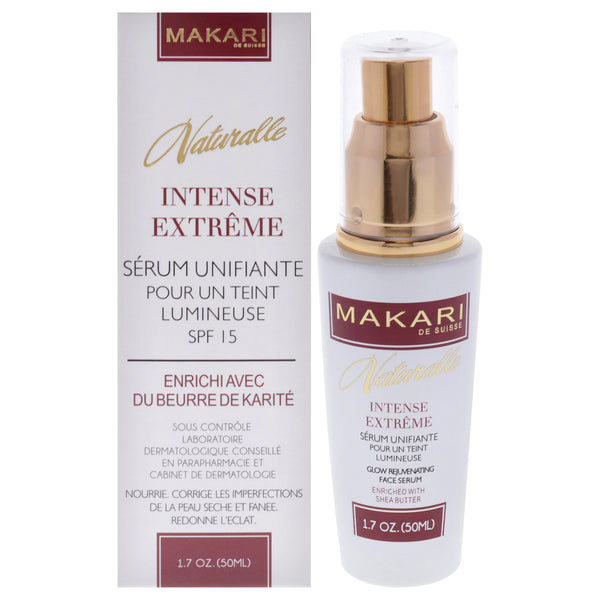 Makari Intense Extreme Glow Rejuvenating Face Serum SPF 15 by Makari for Women - 1.7 oz Serum