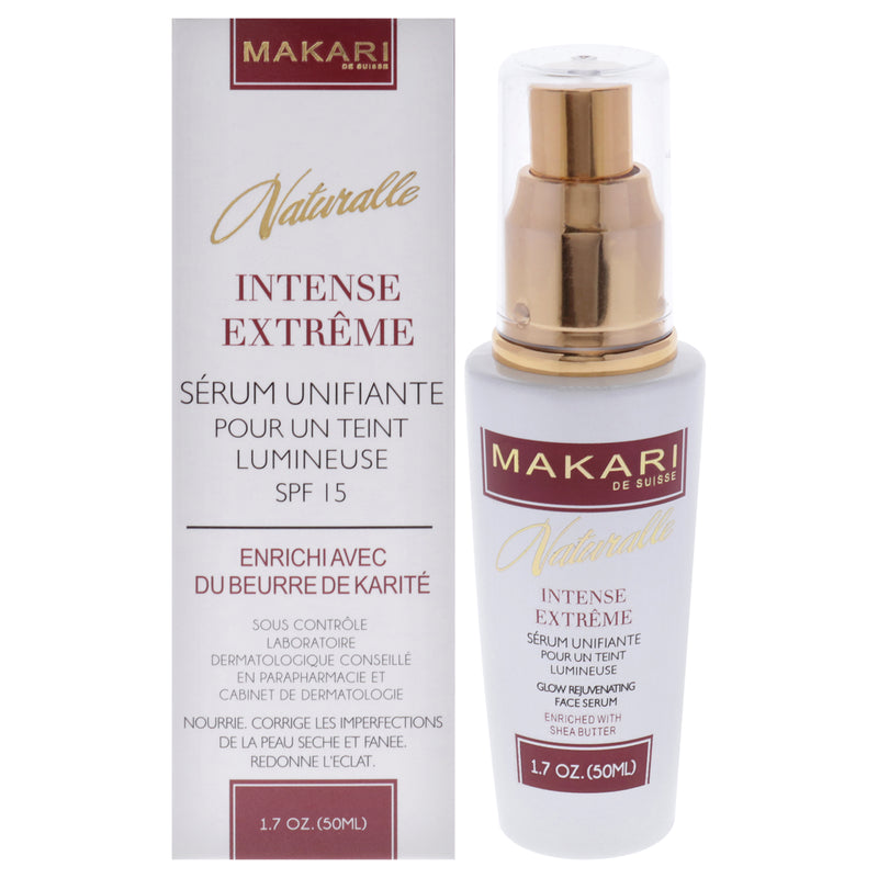 Makari Intense Extreme Glow Rejuvenating Face Serum SPF 15 by Makari for Women - 1.7 oz Serum