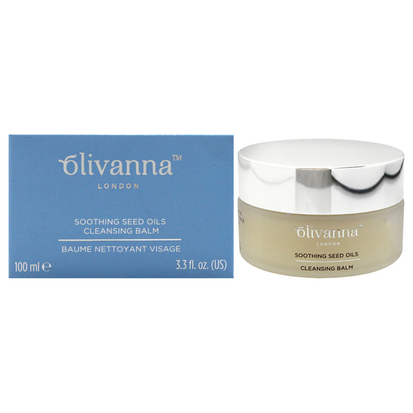 Olivanna Soothing Seed Oils Cleansing Balm by Olivanna for Women - 3.3 oz Cleanser