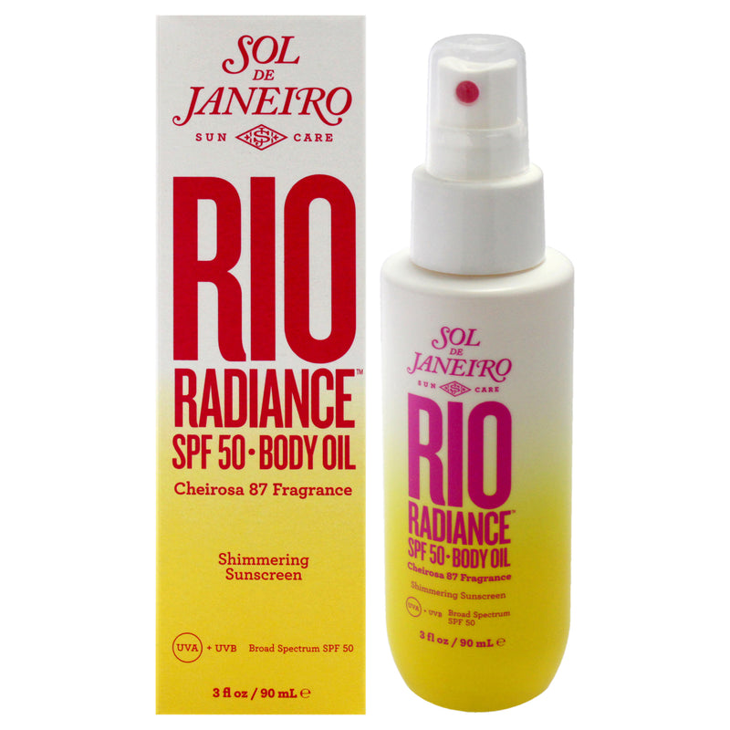 Sol de Janeiro Rio Radiance SPF 50 Body Oil by Sol de Janeiro for Unisex - 3 oz Oil