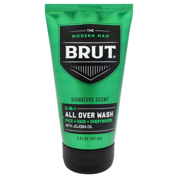 Brut Classic Scent 3 In 1 All Over Wash by Brut for Men - 5 oz Body Wash