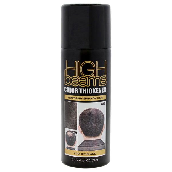 Salon Grafix High Beams Color Thickener Temporary Spray - Jet Black by Salon Grafix for Unisex - 2.7 oz Hair Color