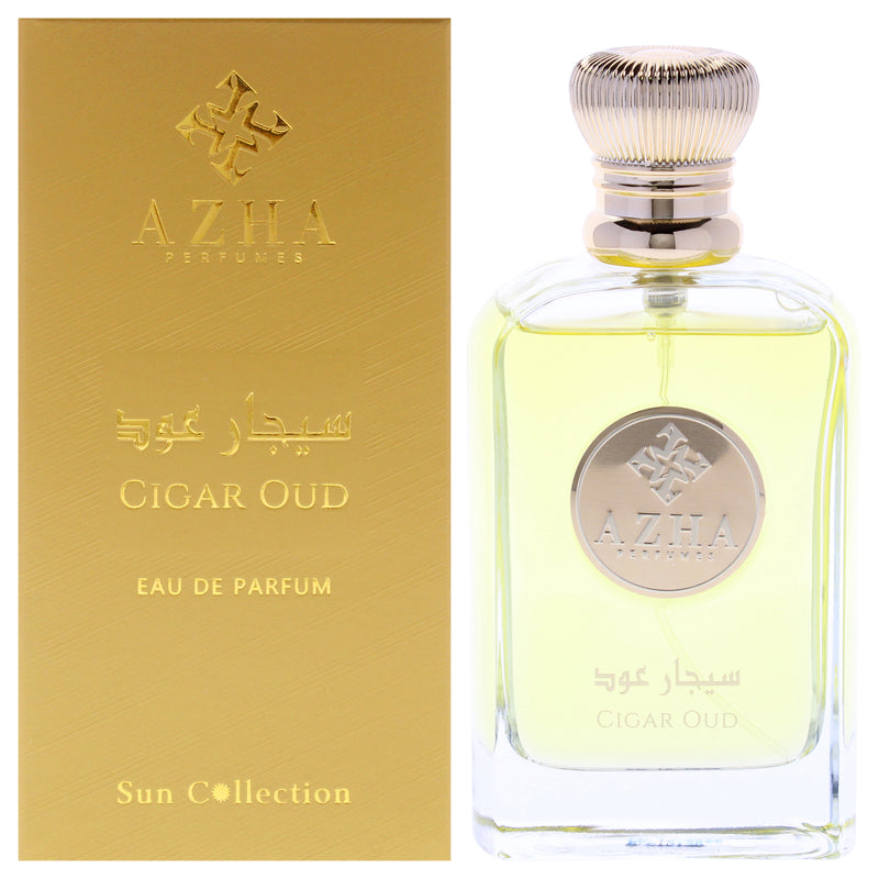 Azha Sun Collection - Cigar Oud by Azha for Unisex - 3.3 oz EDP Spray