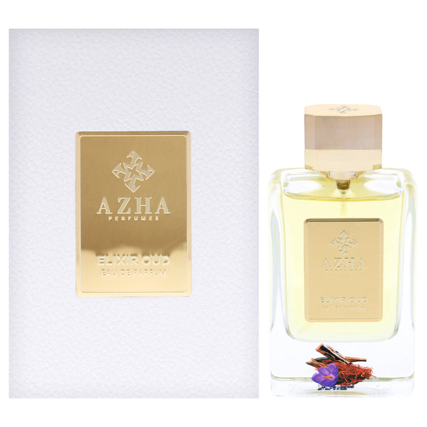 Azha Premium Collection - Elixir Oud by Azha for Unisex - 3.3 oz EDP Spray