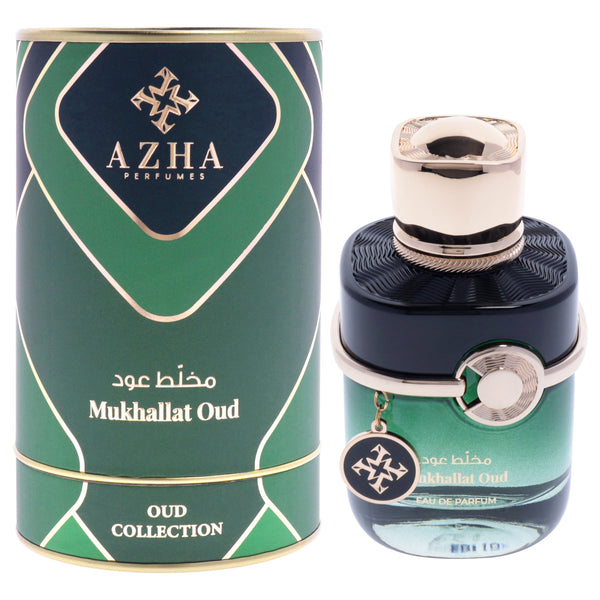 Azha Oud Collection - Mukhallat Oud by Azha for Unisex- 3.3 oz EDP Spray
