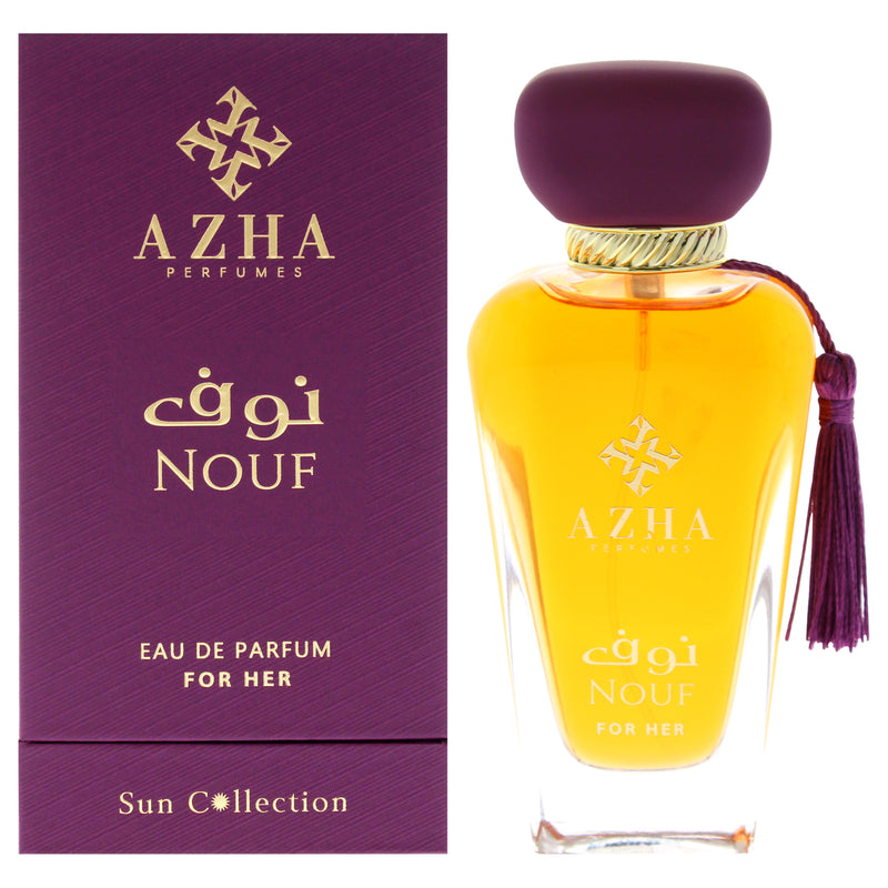 Azha Sun Collection - Nouf by Azha for Women - 3.3 oz EDP Spray