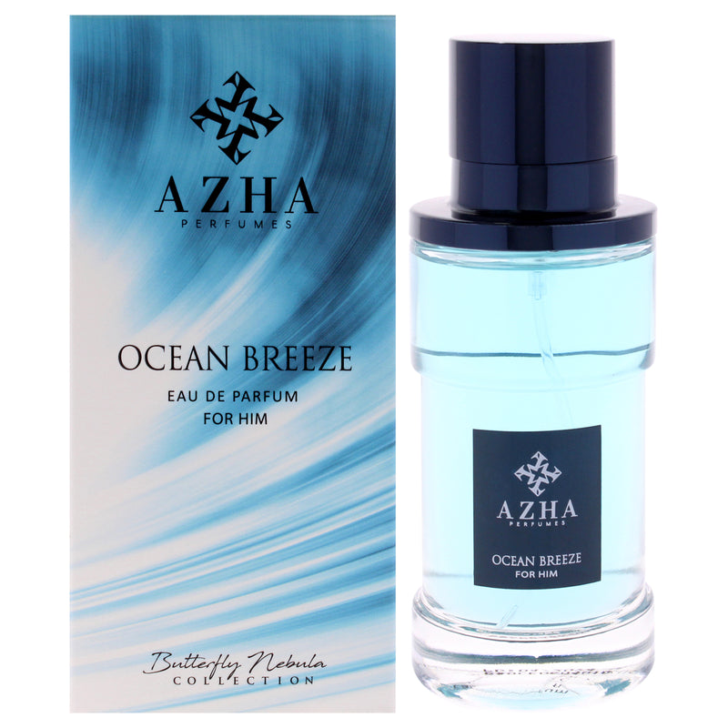 Azha Butterfly Nebula Collection - Ocean Breeze by Azha for Men - 3.3 oz EDP Spray