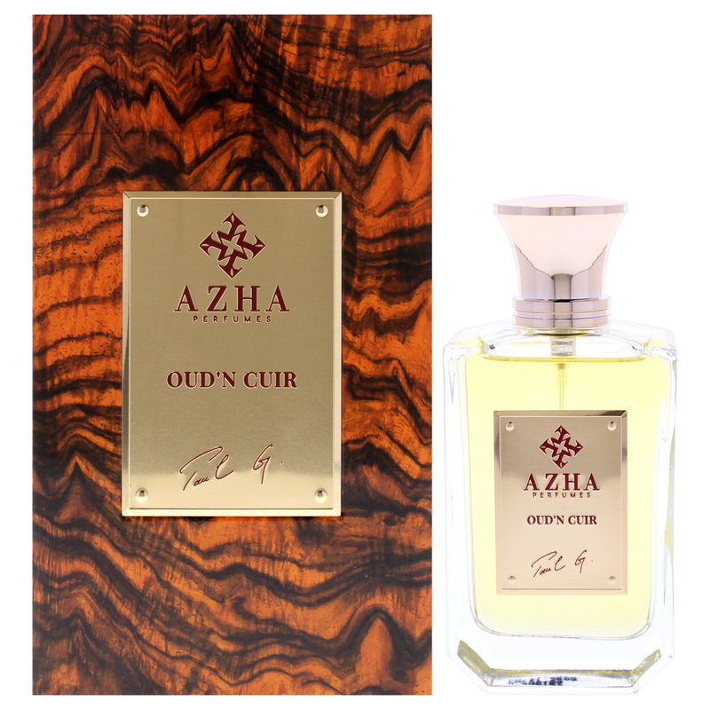 Azha Prestige Collection - Oud N Cuir by Azha for Unisex - 3.3 oz EDP Spray