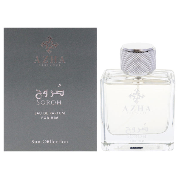 Azha Sun Collection - Soroh by Azha for Men - 3.3 oz EDP Spray
