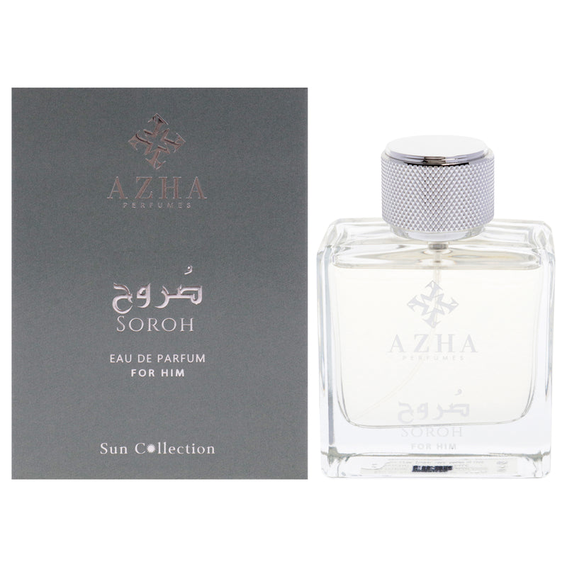 Azha Sun Collection - Soroh by Azha for Men - 3.3 oz EDP Spray