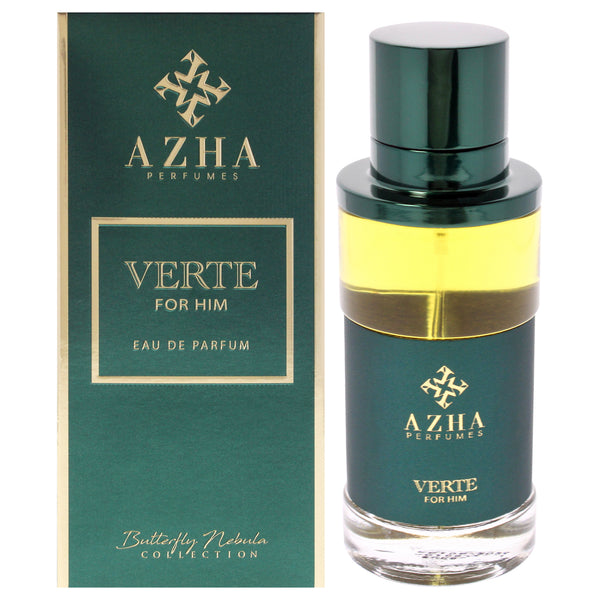 Azha Butterfly Nebula Collection - Verte by Azha for Men - 3.3 oz EDP Spray