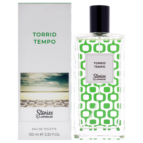 Ted Lapidus Torrid Tempo by Ted Lapidus for Men - 3.33 oz EDT Spray